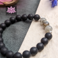 Preview: Matter Onyx & Labradorit mit Mini-Silber-Perlen