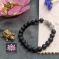 Preview: Matter Onyx & Labradorit mit Mini-Silber-Perlen